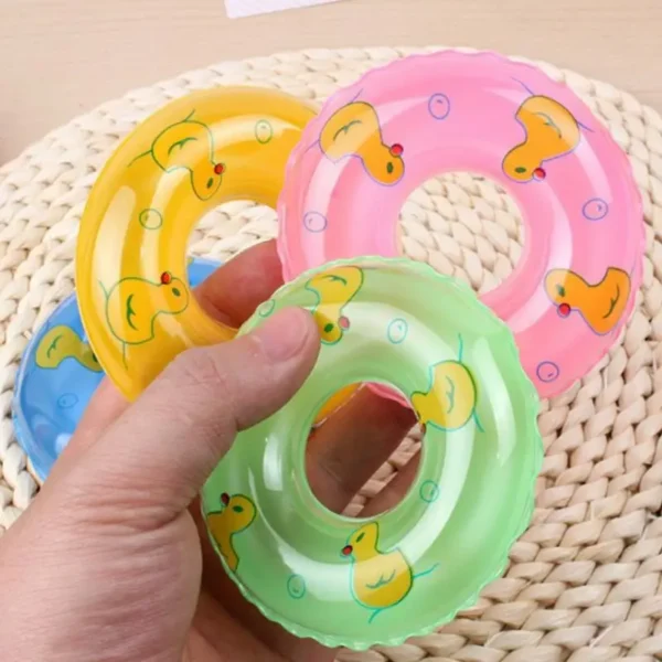 Mini Donuts Convenient Rich And Colorful Swimming Pool Baby Swimming Aid Highly Recommended Baby Pool Toys Small Swimming Ring