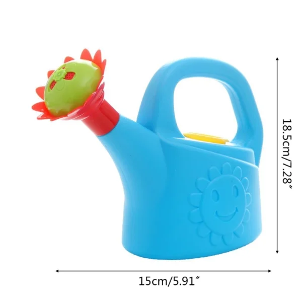 1 Pc Kids Summer Beach Toys Cute Flower Design Baby Watering Can Seaside Kids Play Water Games Tool Kids Outing Supplies - Image 2