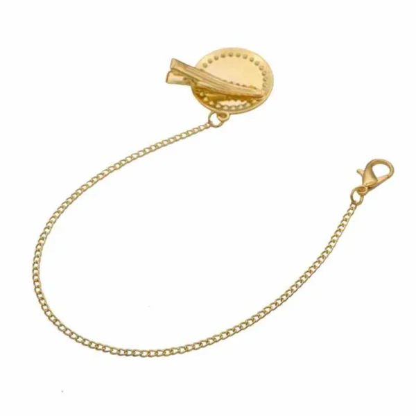 Baby Luxury Pacifier with Pacifier Clip Silicone BPA Free Infant Nipple for Newborn Baby Shower Gold Bling Dummy Holder Soother - Image 5