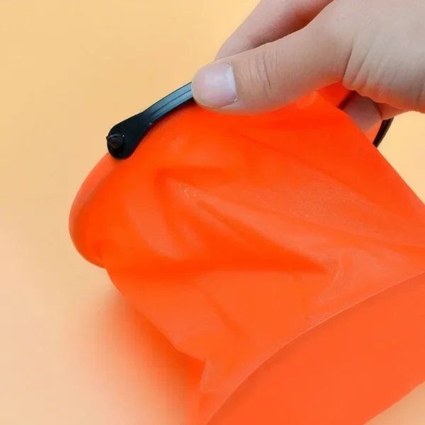 1pc Beach Sand Bucket Toy Collapsible Bucket Gardening Tool Outdoor Pool Play Tool Kids Summer Water Fun Toy Birthday Gift - Image 4