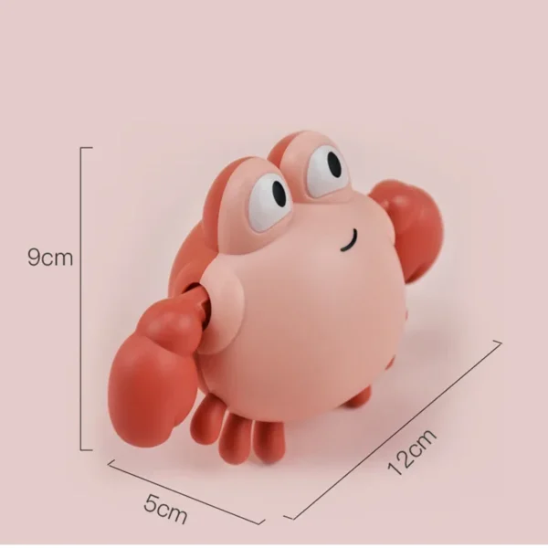 1Pcs Bath Toys Cute Crab Baby Shower Baby Wind Up Swim Play Toy Swimming Pool Accessories Baby Play Beach Water Toys - Image 6