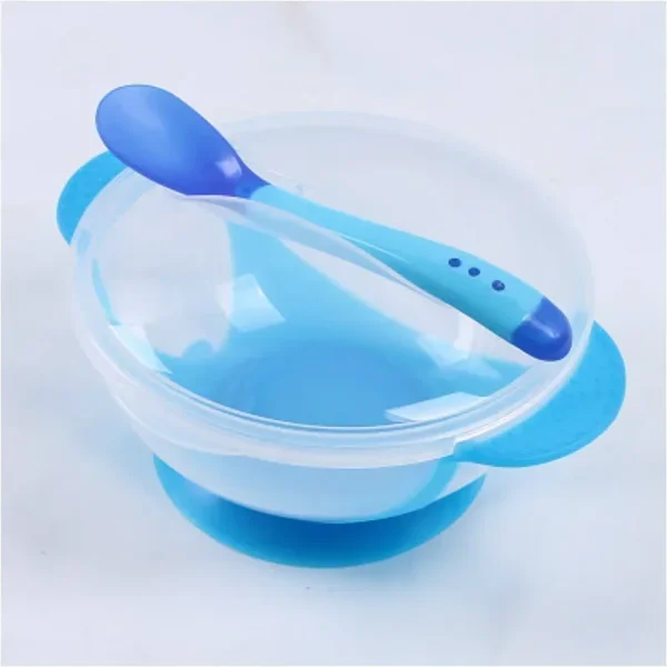 Baby Bowl Set Training Bowl Spoon Tableware Set Dinner Bowl Learning Dishes with Suction Cup Children Training Dinnerware - Image 5