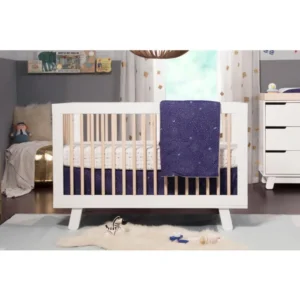 Hudson 3-in-1 Convertible Baby Crib - GREENGUARD Gold Certified - Convertible Crib to Toddler Bed and Daybed -