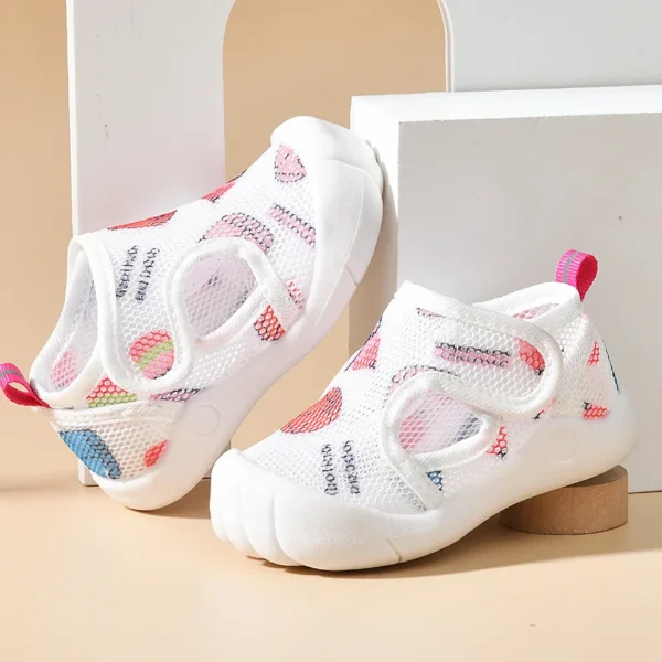 Summer Breathable Mesh Kids Sandals Baby Unisex Casual Shoes Anti-slip Soft Sole First Walkers Infant Lightweight Shoes Tenis - Image 3
