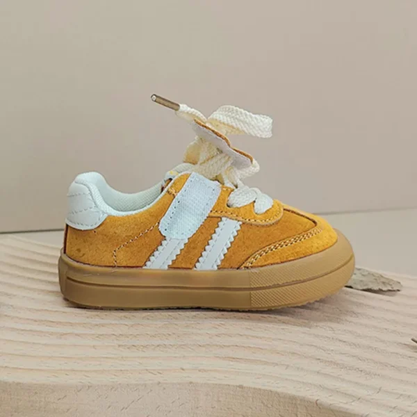 New Spring Autumn Baby Shoes Leather Toddler Kids Sneakers Outdoor Boys Tennis Soft Sole Fashion little Girls Sneakers EU16-25 - Image 6