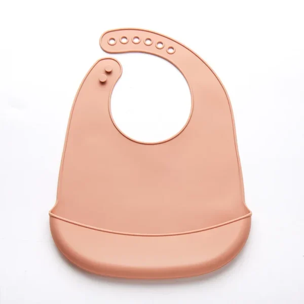 Baby Bib Adjustable Waterproof Bibs Babies Soft Edible Silicone Newborn Saliva Dripping Towel Drooling Children Scarf BPA Free - Image 5