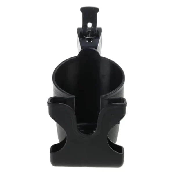 Baby Stroller Water Cup Holder Baby Pram Multi-function Milk Bottle Rack Black White 2-in-1 Mobile Phone Holder - Image 2
