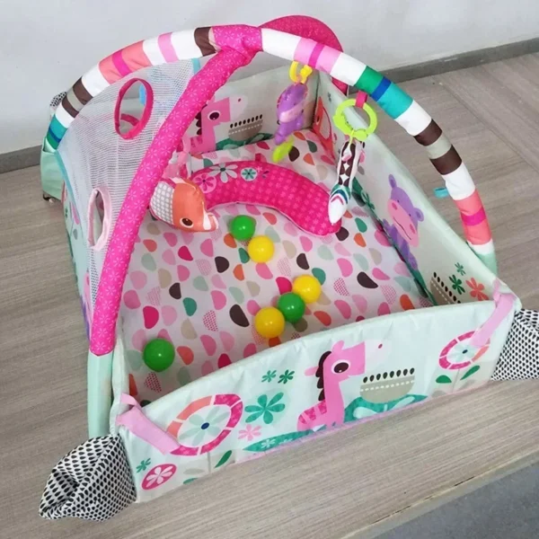 Baby Fitness Frame Crawling Game Blanket Multifunctional Educational Mats Fence Crawling Blanket Infant Rug Enlightenment Toys - Image 4