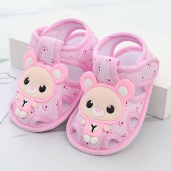 Baby Girls Boys Sandals Cute Flexible Non-slip Summer Flats First Walkers Toddlers Shoes for Casual Home Infants 0-15Months - Image 6
