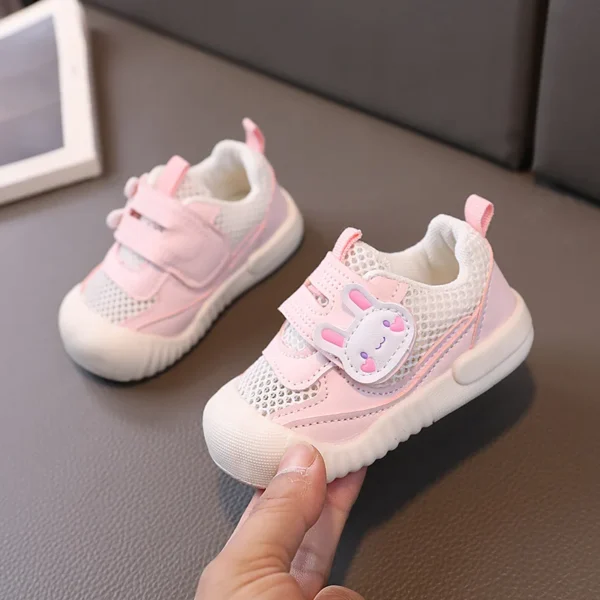 Summer New Soft Soled First Walkers Casual Cartoon Baby Girl Shoes Breath Non Slip Comfort Simple Baby Shoes Versatile Boy Shoe - Image 3
