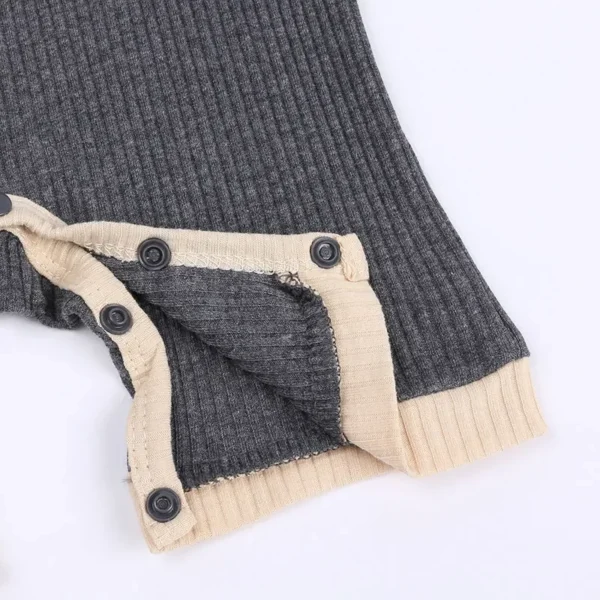 Fashion Solid Color Baby romper Summer Baby Boy Clothes Cotton Linen Short Sleeve Infant Romper Newborn Clothing 3-18 Months - Image 9