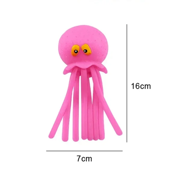 Baby Bath Toys Sponge Water Absorbing Octopus Squeezing Stress Relief Toys Summer Play Water Toy for Children Kid 2 3 4 5 6 Year - Image 5