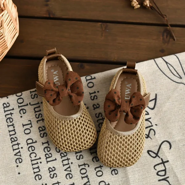 Baby Girl Princess Style Soft Bottom Dress Shoes Girls Summer Mesh Breathable Comfortable Sandals 15-25 - Image 3
