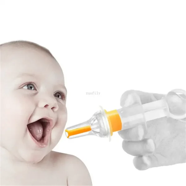Baby kids smart medicine dispenser Needle Feeder Squeeze Medicine Dropper Dispenser Pacifier Feeding Utensils - Image 4