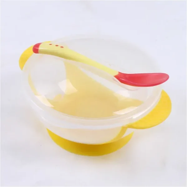 Baby Bowl Set Training Bowl Spoon Tableware Set Dinner Bowl Learning Dishes with Suction Cup Children Training Dinnerware - Image 4